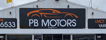 Peter Beamish Motors logo