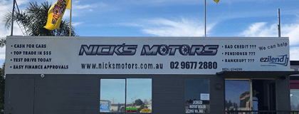 Nicks Motors logo
