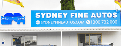 Sydney Fine Autos logo