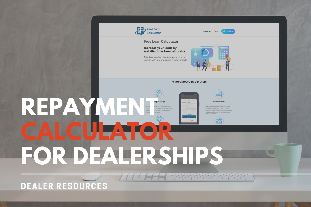 Does your dealership website have a loan repayment calculator?
